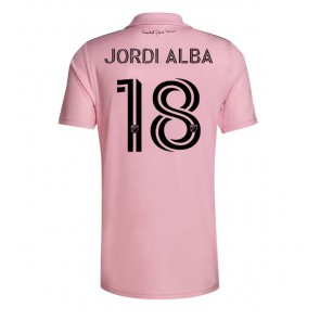 Inter Miami Jordi Alba #18 Koszulka Podstawowych 2023-24 Krótki Rękaw